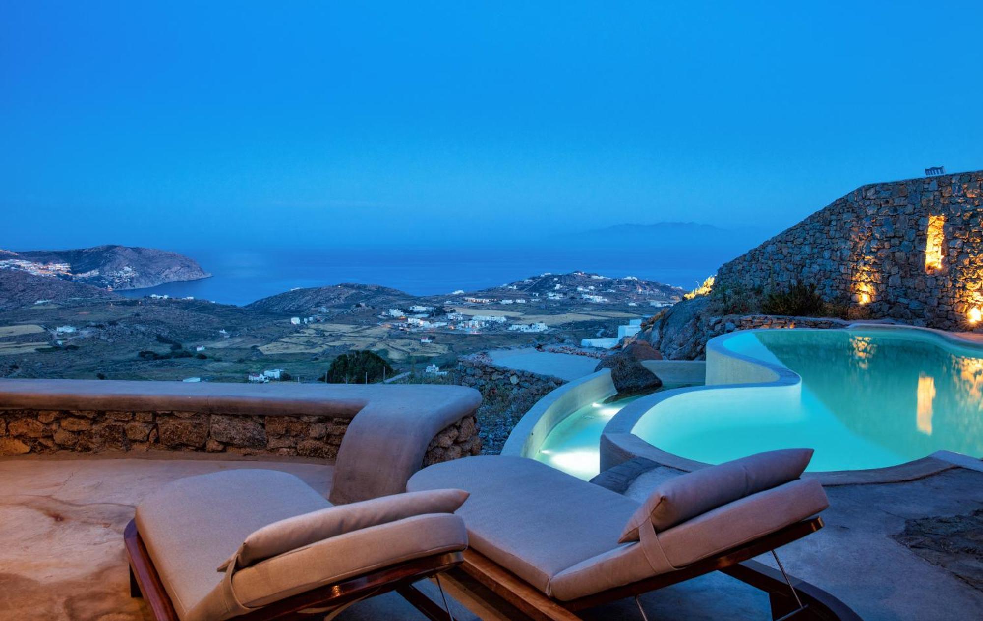 סופר פרדייז ביץ' Amallini Suites Mykonos מראה חיצוני תמונה