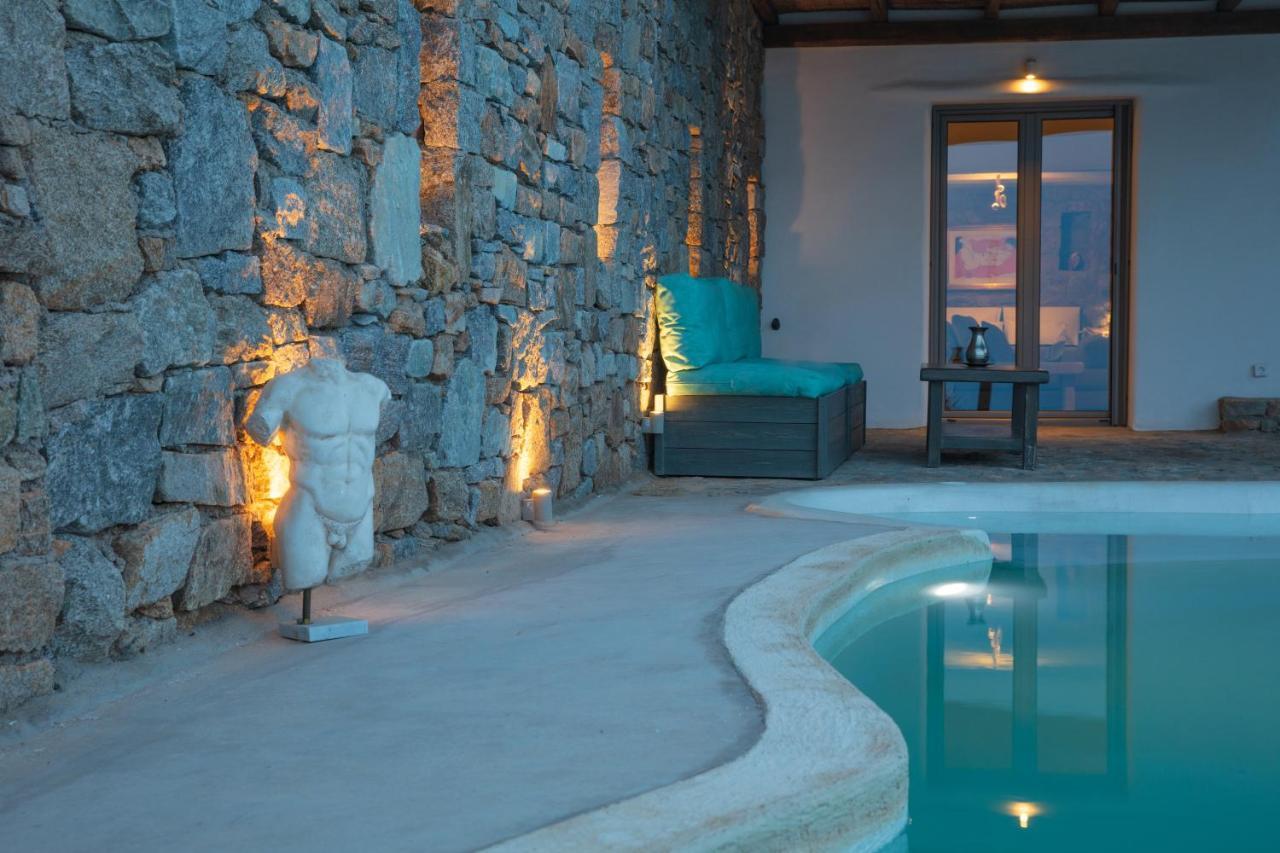 סופר פרדייז ביץ' Amallini Suites Mykonos מראה חיצוני תמונה
