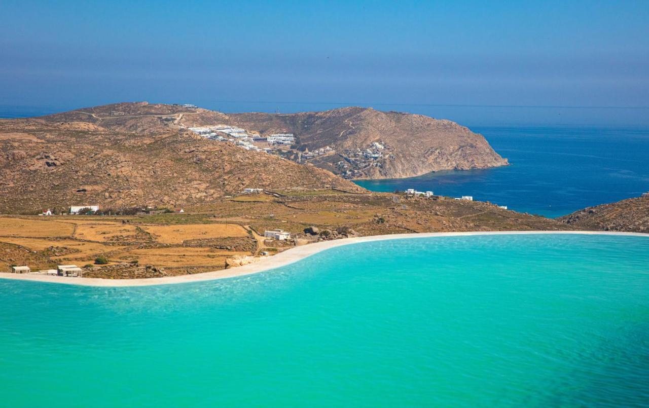 סופר פרדייז ביץ' Amallini Suites Mykonos מראה חיצוני תמונה