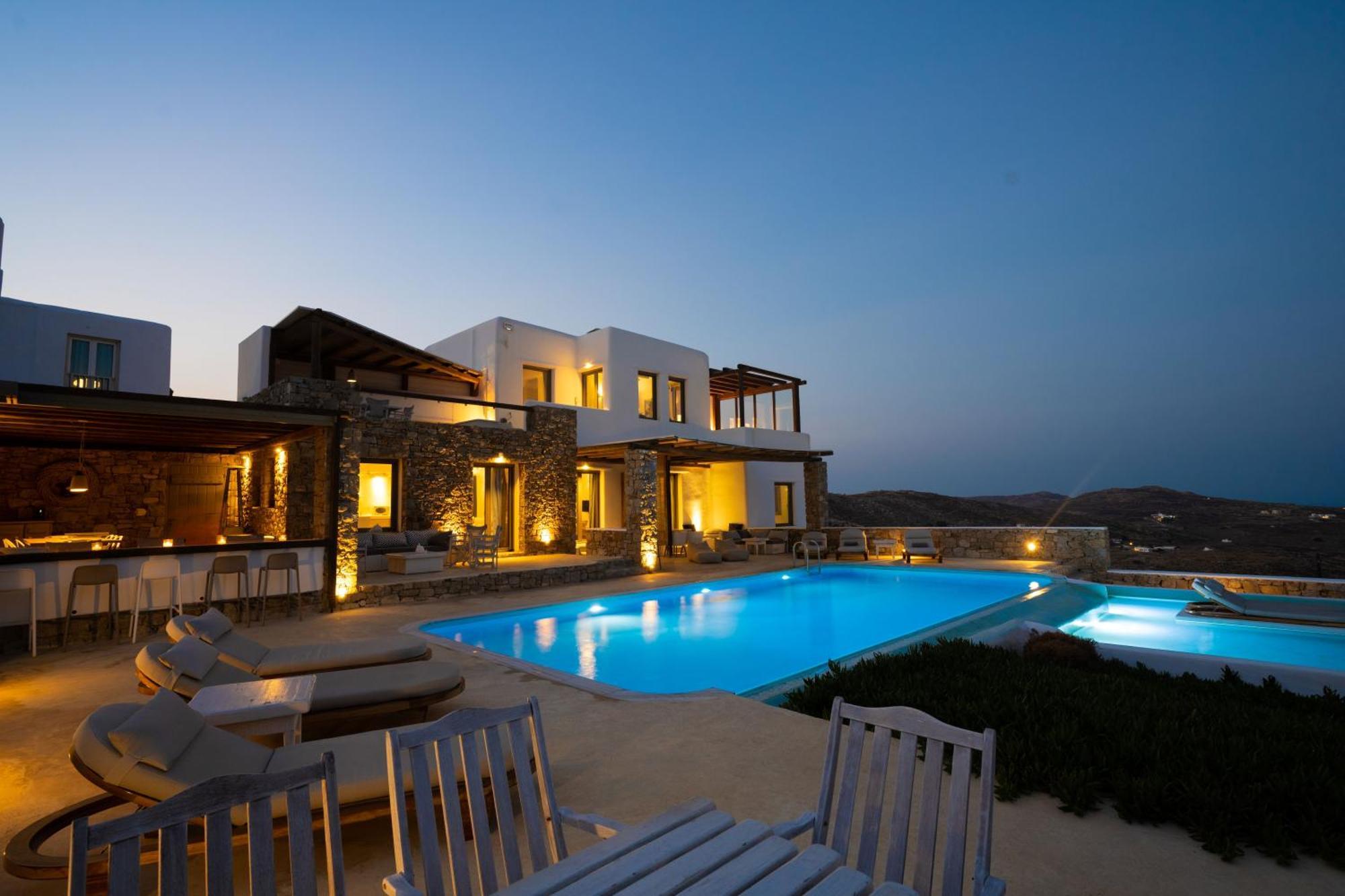 סופר פרדייז ביץ' Amallini Suites Mykonos מראה חיצוני תמונה