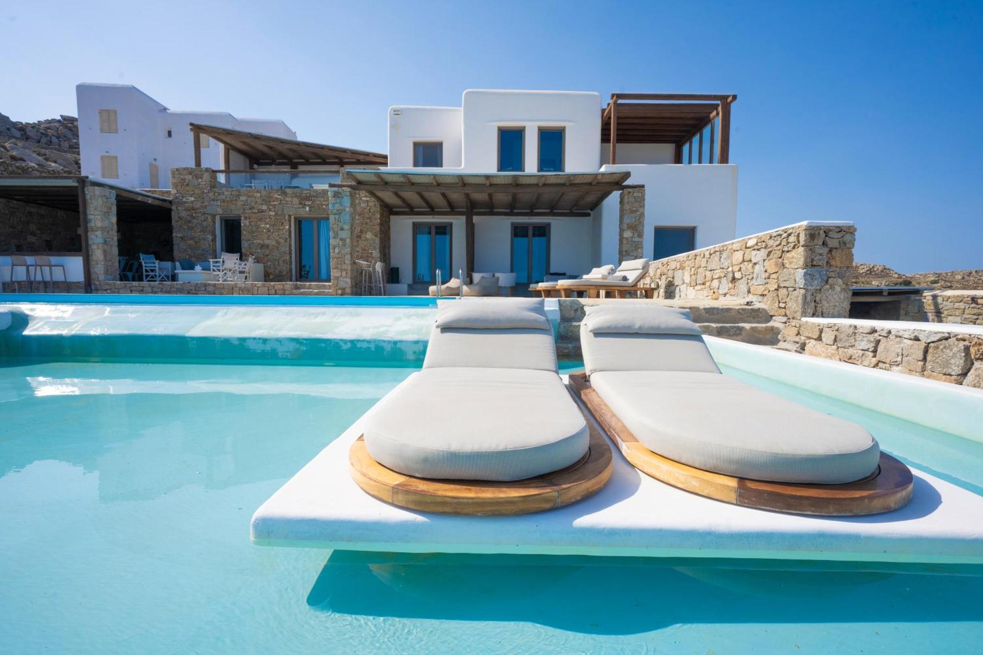 סופר פרדייז ביץ' Amallini Suites Mykonos מראה חיצוני תמונה