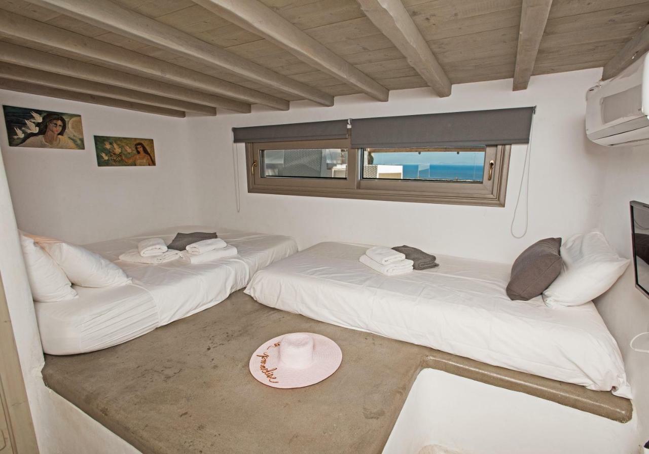 סופר פרדייז ביץ' Amallini Suites Mykonos מראה חיצוני תמונה